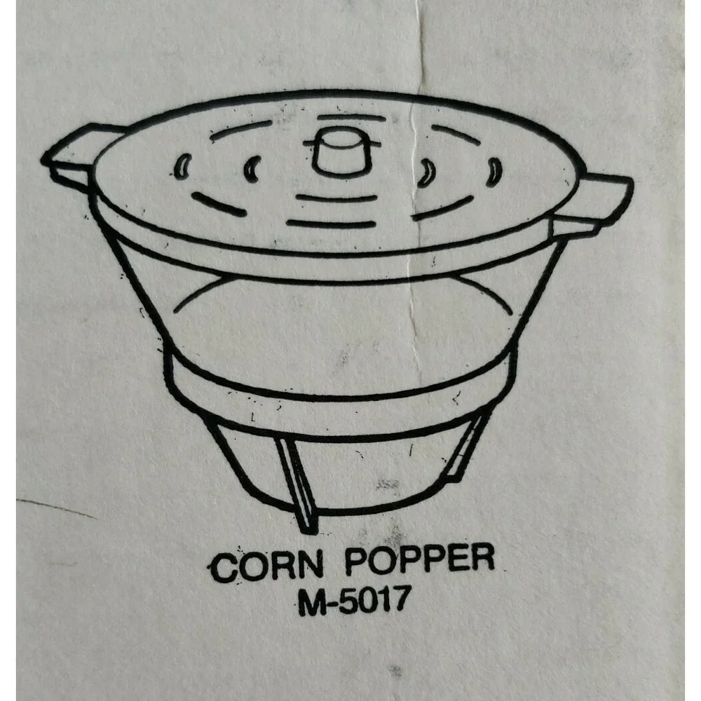 RARE Vintage MIRRO Koolware Microwave Corn Popcorn Popper 3 Qt Model M-5017